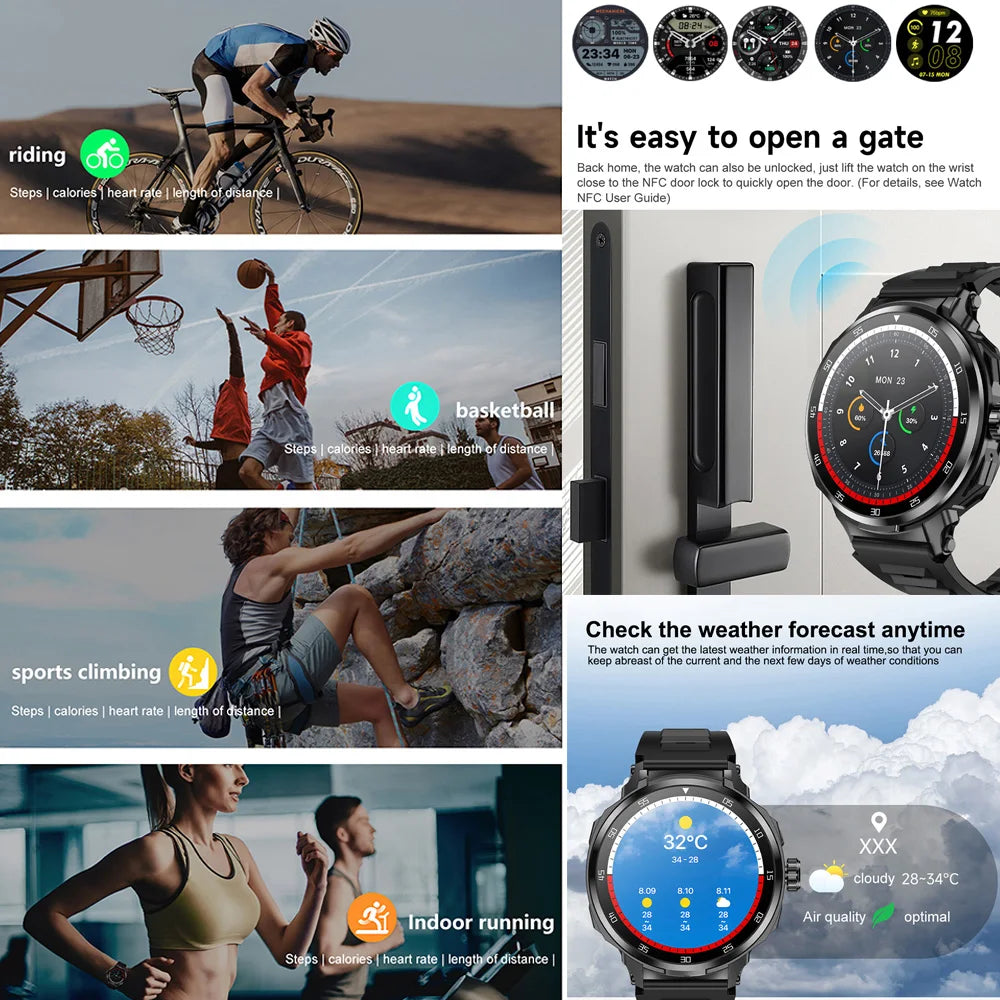 TWS 2 In 1 Smart Sports Watch Touchscreen Wireless Bluetooth Headset Calling Health Monitor Fitness Record Watches With Headset