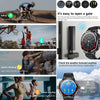 TWS 2 In 1 Smart Sports Watch Touchscreen Wireless Bluetooth Headset Calling Health Monitor Fitness Record Watches With Headset