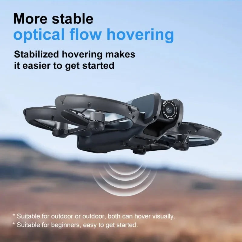 New V666 Drone Mini RC Aerial 8KHD VR Camera Foldable Intelligent Obstacle Avoidance Screen Remote Control Brushless Motor UAV
