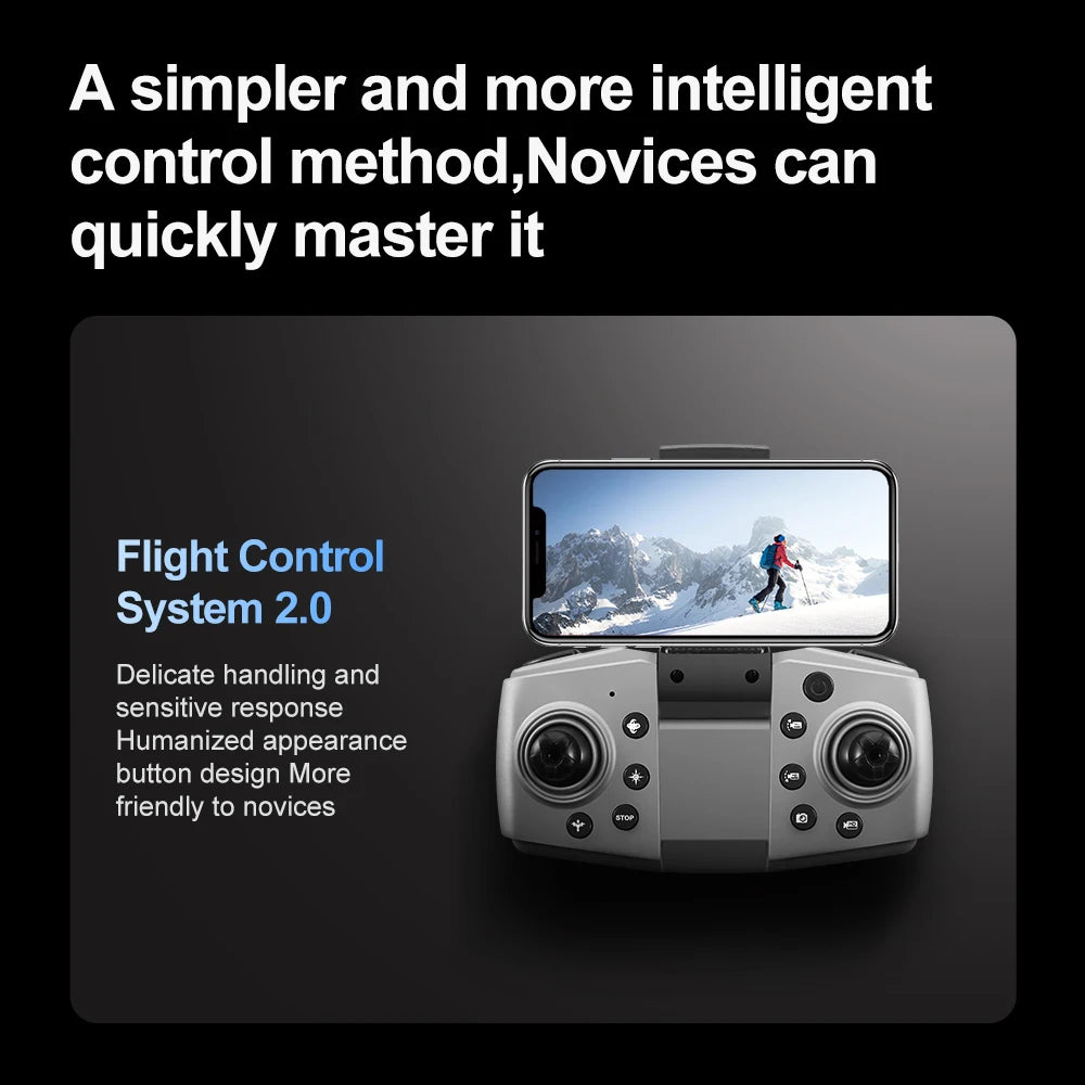 M88 Aerial Photography Drone Brushless Motor Optical Flow Positioning Camera Can Be Remote Control Electric Adjustment 180 °