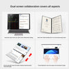 New Dual Screen Laptop Intel i3 1215U N100 Dual 10.95 Inch IPS Touch Screen Windows 11 Office Computer Tablet Notebook WiFi 6