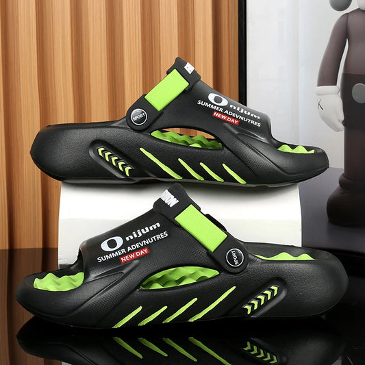 Men Women  Slippers 2025 New Summer EVA Soft-soled Platform Slides Sandals Indoor Outdoor Walking Beach Shoes Flip Flops Shoes