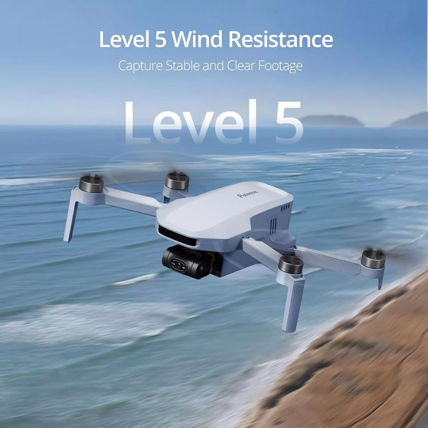 Potensic ATOM 3-Axis Gimbal 4K GPS Drone Lightweight and Foldable for Beginners