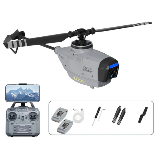 C127Ai C128 1.0 Black Hornet Nano Tactical Drone Helicopter Aerial Photography UAV