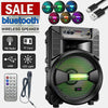 6000W Portable Bluetooth Speaker Sub Woofer Heavy Bass Sound System Party w/ Mic