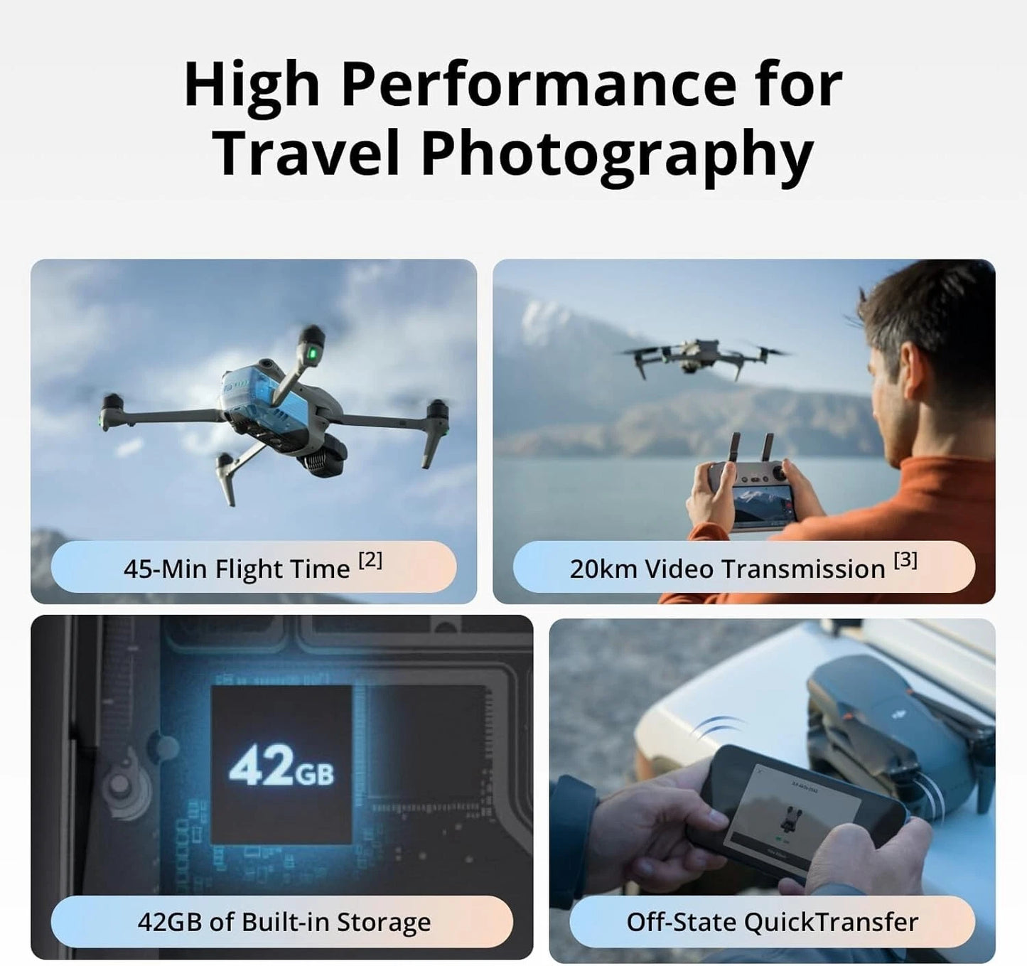DJI Air 3S Fly More Combo with DJI RC 2 (Ships from USA)