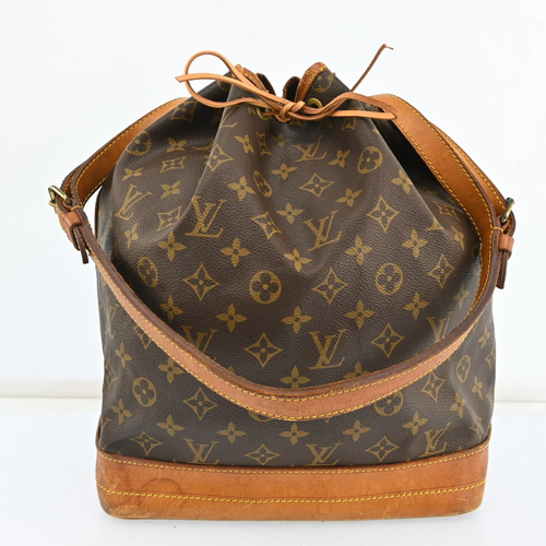 Authentic Louis Vuitton Monogram Noe Shoulder Bag M42224 LV P2526CS707