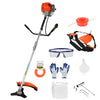 52cc Gas String Trimmer 2-Stroke Weed Wacker Eater 2in1 Hedge Trimmer Lawn Mower