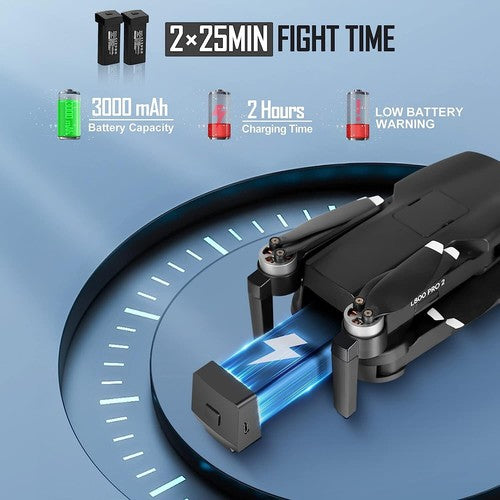 Drone with Camera 4k 5G WIFI FPV EIS Technology Gimbal Camera Brushless Motor