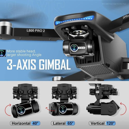 Drone with Camera 4k 5G WIFI FPV EIS Technology Gimbal Camera Brushless Motor