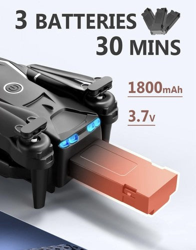 Flyvista Cool Mini Drone w/ Camera - 1080P FPV Camera Drone