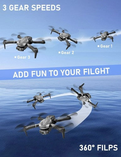 Flyvista Cool Mini Drone w/ Camera - 1080P FPV Camera Drone
