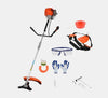 52cc Gas String Trimmer 2-Stroke Weed Wacker Eater 2in1 Hedge Trimmer Lawn Mower