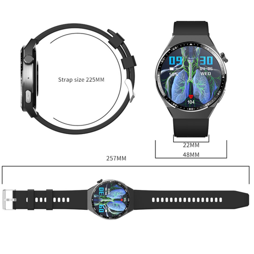 Elderly Seniors Health Smart Watch Fall Detection Blood pressure Heart Rate New