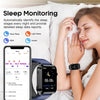 Wrist Blood Pressure Smart Watch, 1.92" lPS Health Fitness Tracker, Air Bag P...