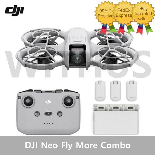 DJI Neo Fly More Combo Camera Drone (3 Batteries) + DJI RC-N3 Controller