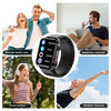 Wrist Blood Pressure Smart Watch, 1.92" lPS Health Fitness Tracker, Air Bag P...