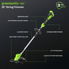 Greenworks 40V 15 inch String Trimmer (Front Mount) w/ 2.5Ah Battery & Charger