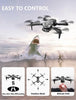 Flyvista Cool Mini Drone w/ Camera - 1080P FPV Camera Drone